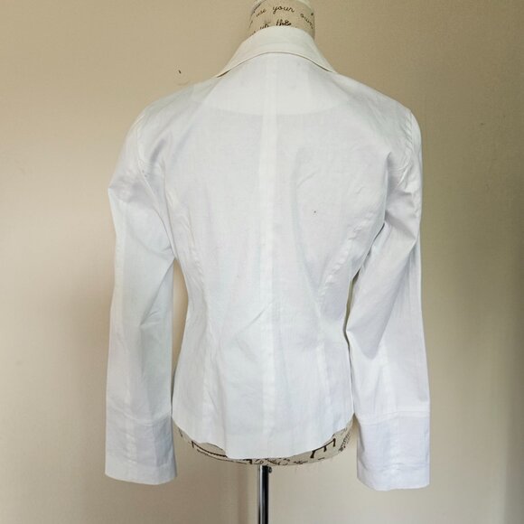 White Jacket with Animal Print - Picture 5 of 11